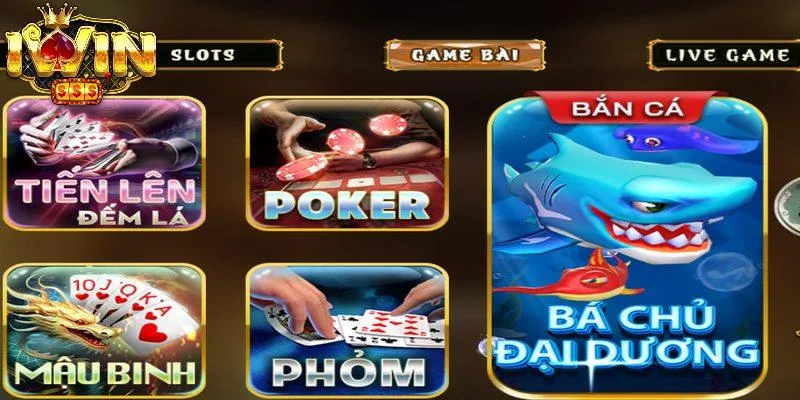 Game bài tại iWin68 có đa dạng sản phẩm cược Game bài tại iWin68 có đa dạng sản phẩm cược