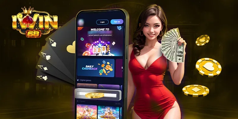 Đơn giản khi tham gia tải ứng dụng cổng game về điện thoại